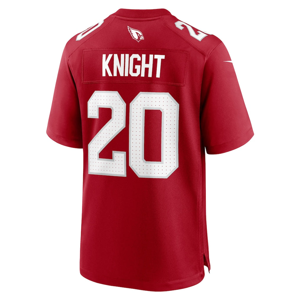 Elroe A.Cardinals #20 Zonovan Knight Cardinal Team Game Jersey
