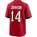 Elroe TB.Buccaneers #14 Brad Johnson Red Game Retired Player Jersey