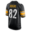Elroe P.Steelers #82 Isaiah Hodgins Black Team Game Jersey