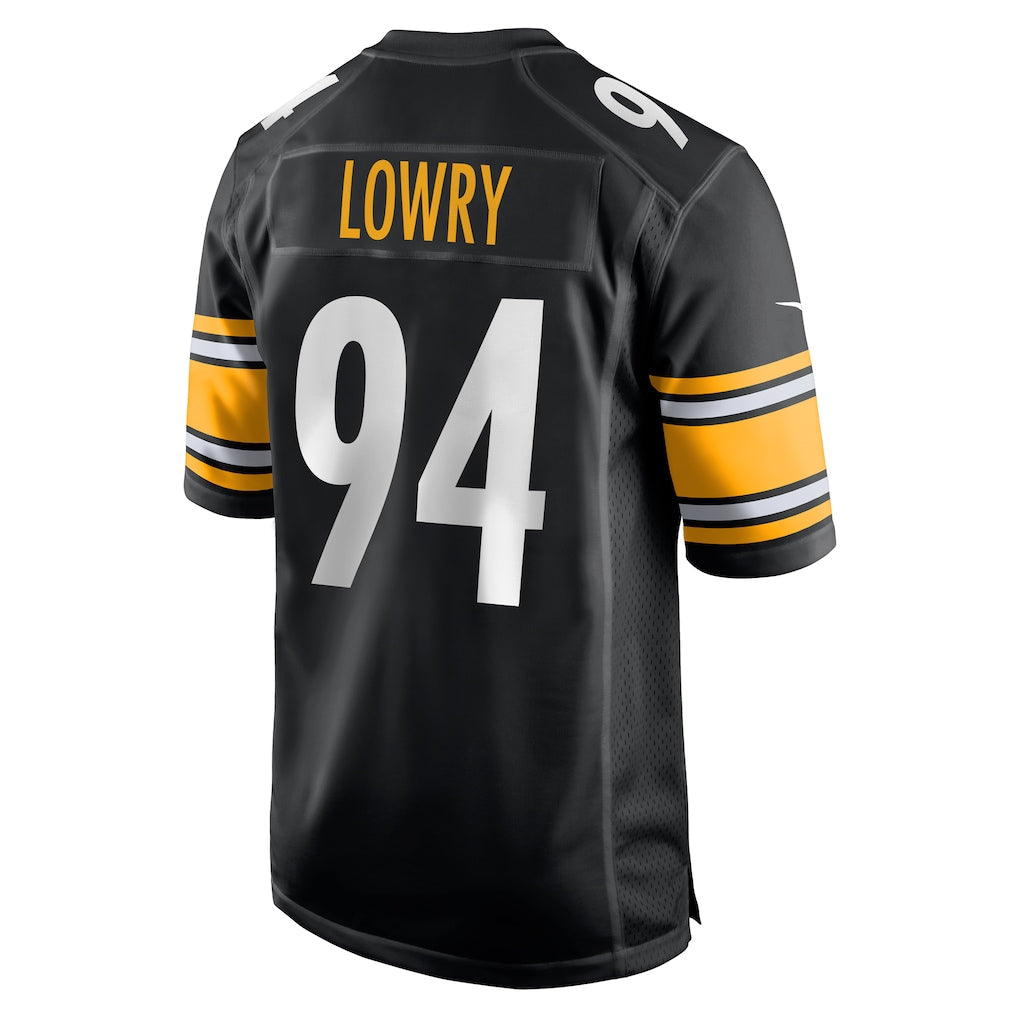 Elroe P.Steelers #94 Dean Lowry Black Game Jersey