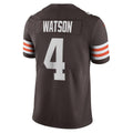Elroe C.Browns #4 Deshaun Watson Brown Vapor Limited Jersey