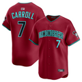 Elroe A.Diamondbacks #7 Corbin Carroll Player Red Alternate Limited Personalized Stitched Jerseys