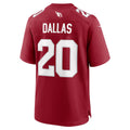 Elroe A.Cardinals #20 DeeJay Dallas Cardinal Team Game Jersey