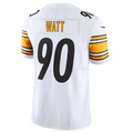 Elroe #90 T.J. Watt Player P.Steelers White Vapor F.U.S.E. Limited Stitched Jersey