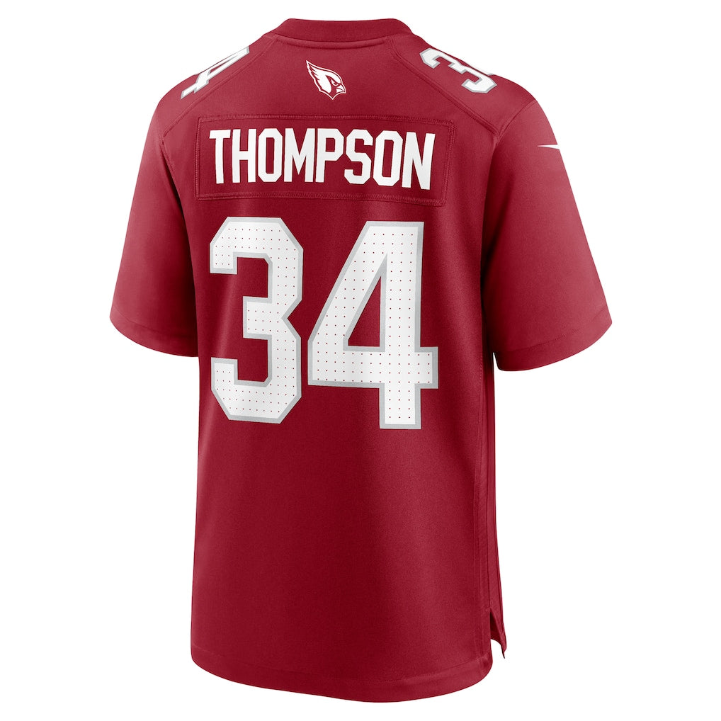 Elroe A.Cardinals #34 Jalen Thompson Cardinal Team Game Jersey