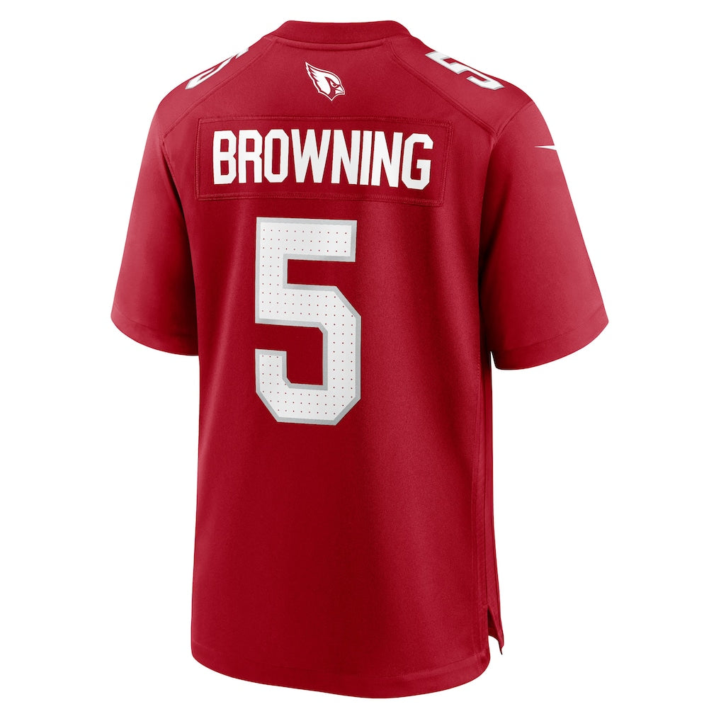 Elroe A.Cardinals #5 Baron Browning Cardinal Team Game Jersey