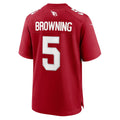 Elroe A.Cardinals #5 Baron Browning Cardinal Team Game Jersey