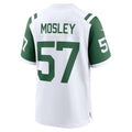 Elroe NY.Jets #57 C.J. Mosley White Classic Alternate Game Jersey