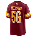 Elroe W.Commanders #56 Kain Medrano Burgundy Team Game Jersey