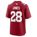 Elroe A.Cardinals #28 Elijah Jones Cardinal Team Game Jersey