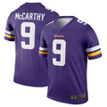 Elroe #9 J.J. McCarthy Player MN.Vikings Purple Alternate Legend Stitched Jerseys