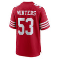Elroe SF.49ers #53 Dee Winters Scarlet Team Game Jersey