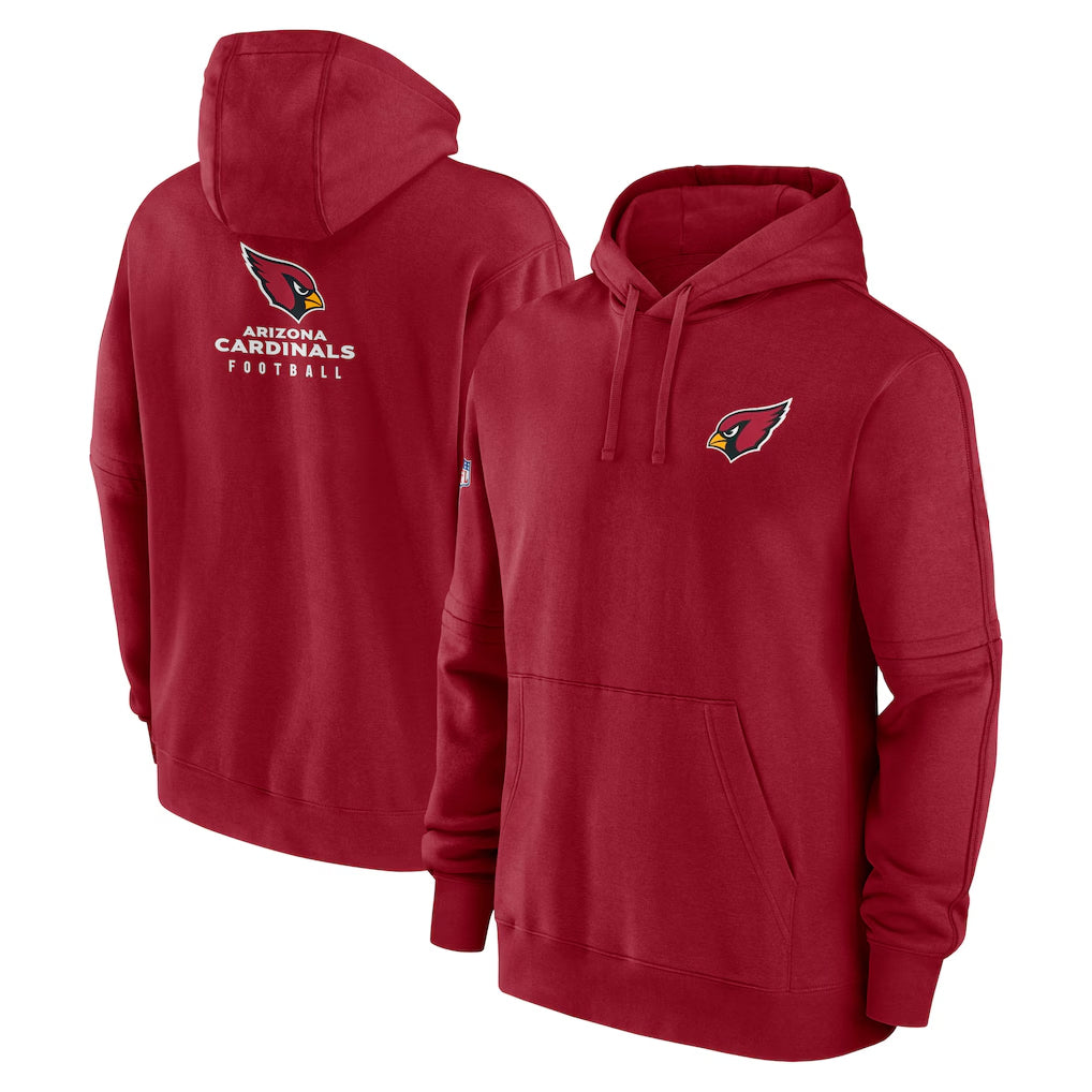 Elroe A.Cardinals Red Salute to Service Limited Hoodies Blank Player Stitched Jerseys