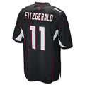 Elroe A.Cardinals #11 Larry Fitzgerald Player Black Game Stitched Jerseys
