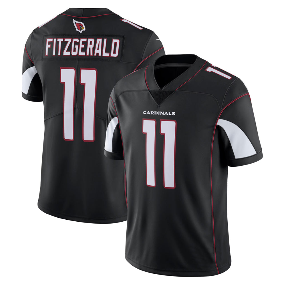 Elroe A.Cardinals #11 Larry Fitzgerald Player Black Vapor Limited Stitched Jerseys