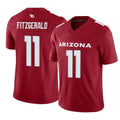 Elroe A.Cardinals #11 Larry Fitzgerald Player Cardinal Vapor F.U.S.E. Limited Home Game Stitched Jerseys