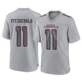 Elroe A.Cardinals #11 Larry Fitzgerald Player Gray Fashion Home Game Stitched Jerseys