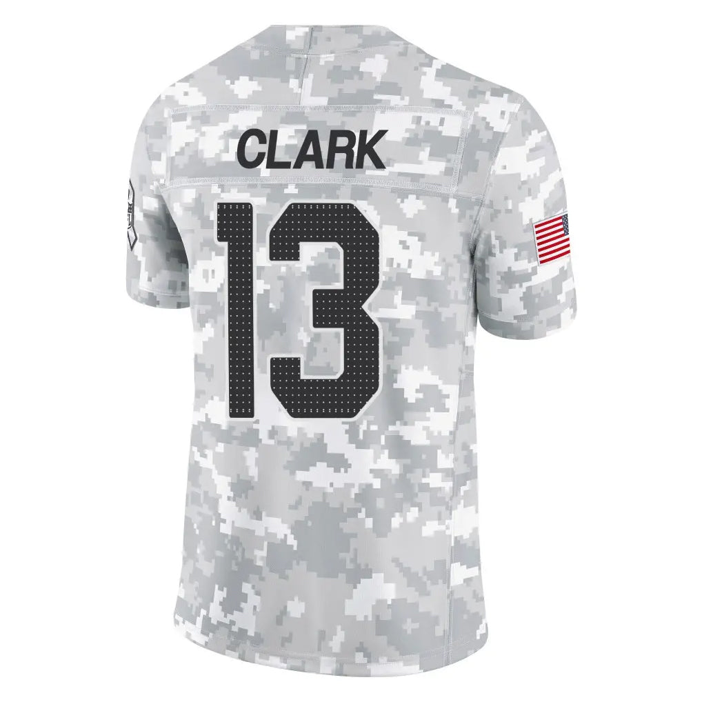Elroe A.Cardinals #13 Kei'Trel Clark Player Camo Salute to Service Limited Home Stitched Jerseys