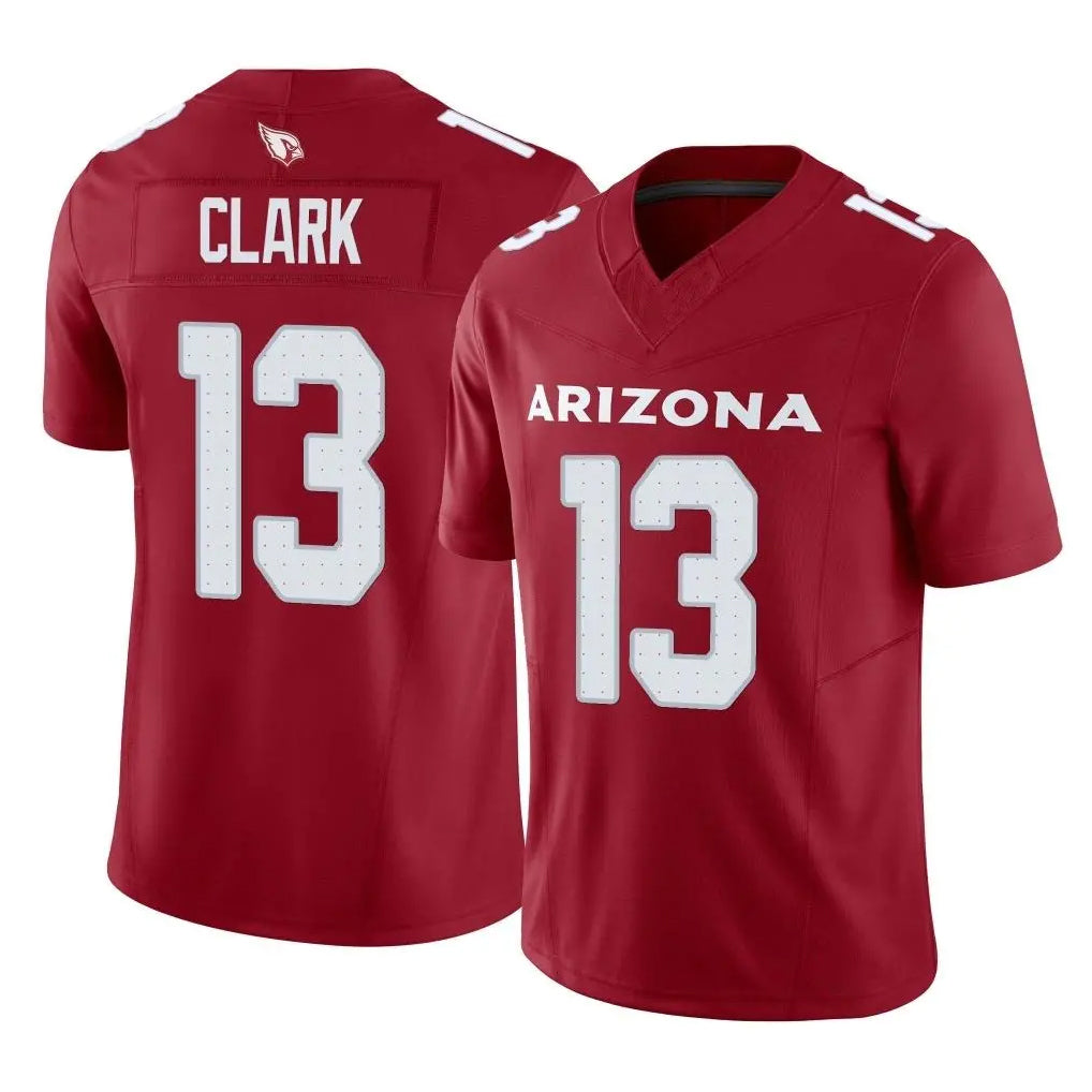 Elroe A.Cardinals #13 Kei'Trel Clark Player Cardinal Vapor F.U.S.E. Limited Home Game Stitched Jerseys