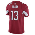 Elroe A.Cardinals #13 Kei'Trel Clark Player Cardinal Vapor Limited Home Game  Stitched Jerseys