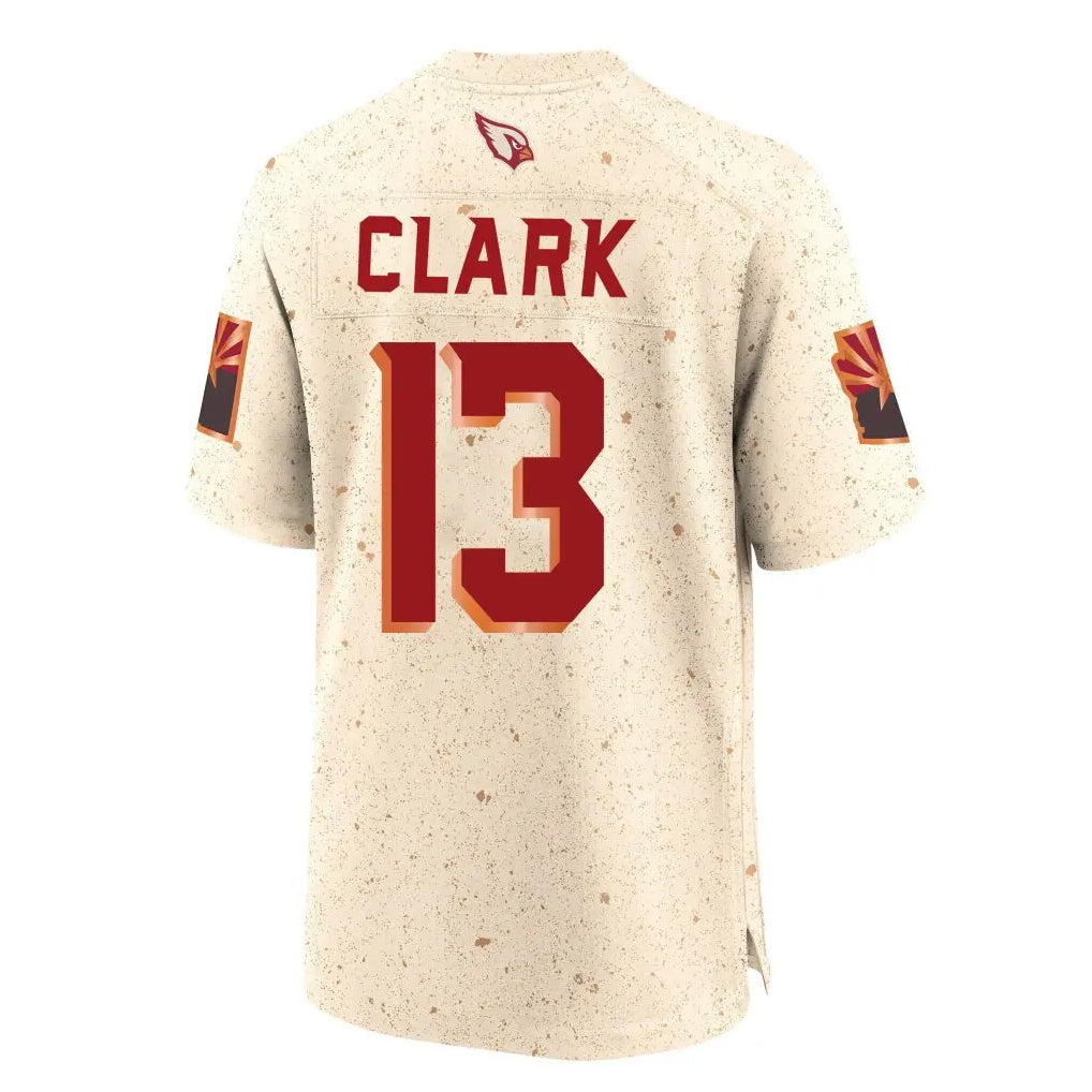 Elroe A.Cardinals #13 Kei'Trel Clark Player Cream Rivalries Collection Game Stitched Jerseys