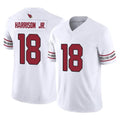 Elroe A.Cardinals #18 Marvin Harrison Jr. Player White Vapor F.U.S.E. Limited Home Game Stitched Jerseys