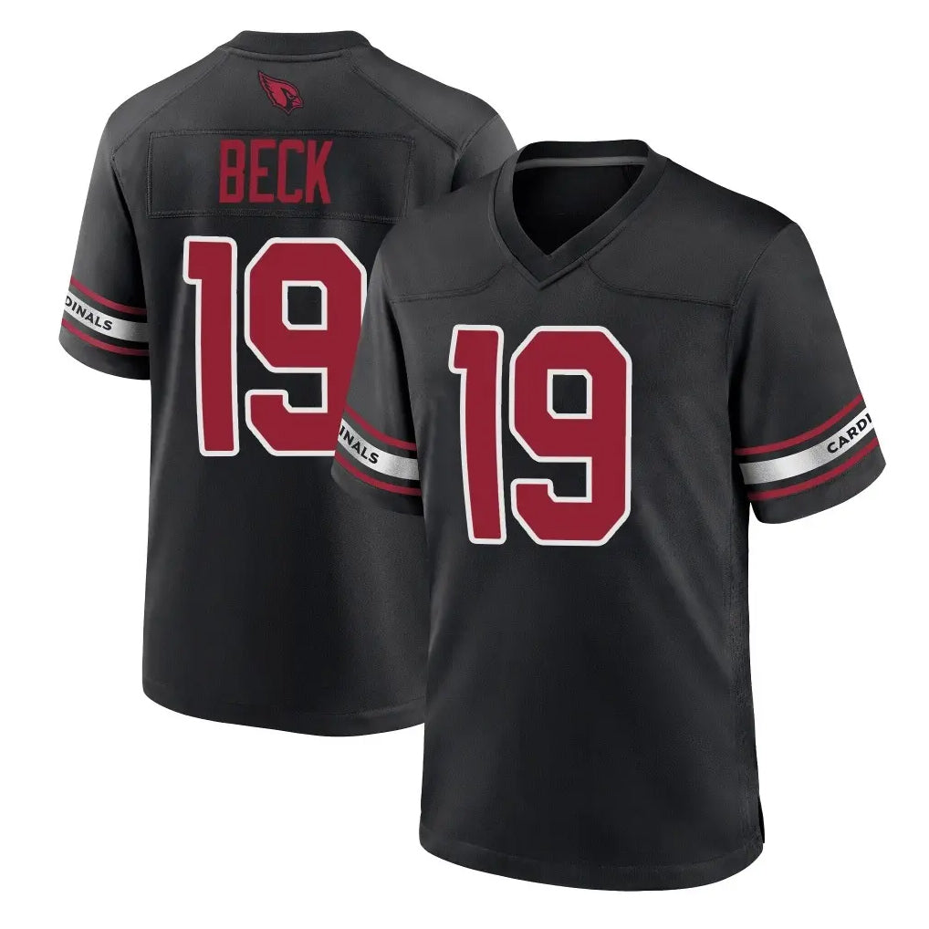 Elroe A.Cardinals #19 Carson Beck Player Black Alternate Game Stitched Jerseys