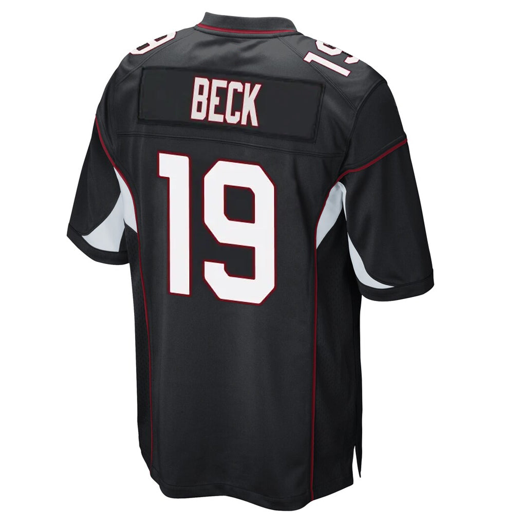 Elroe A.Cardinals #19 Carson Beck Player Black Home Game Stitched Jerseys