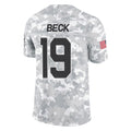 Elroe A.Cardinals #19 Carson Beck Player Camo Salute to Service Limited Home Stitched Jerseys