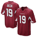 Elroe A.Cardinals #19 Carson Beck Player Cardinal Home Game Stitched Jerseys