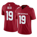 Elroe A.Cardinals #19 Carson Beck Player Cardinal Vapor F.U.S.E. Limited Home Game Stitched Jerseys