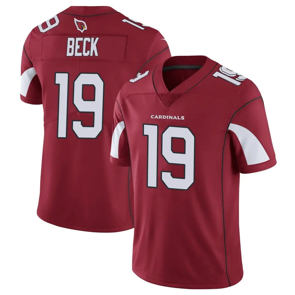 Elroe A.Cardinals #19 Carson Beck Player Cardinal Vapor Limited Home Game  Stitched Jerseys