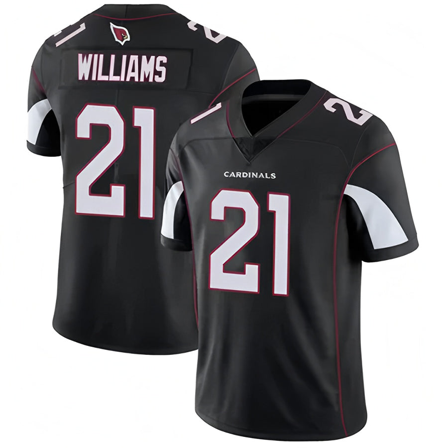 Elroe A.Cardinals #21 Garrett Williams Player Black Vapor Untouchable Elite Stitched Jerseys