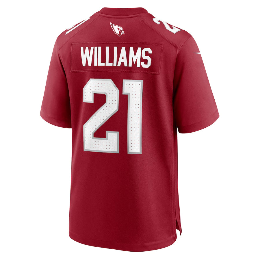 Elroe A.Cardinals #21 Garrett Williams Player Cardinal Limited Home Game Stitched Jerseys