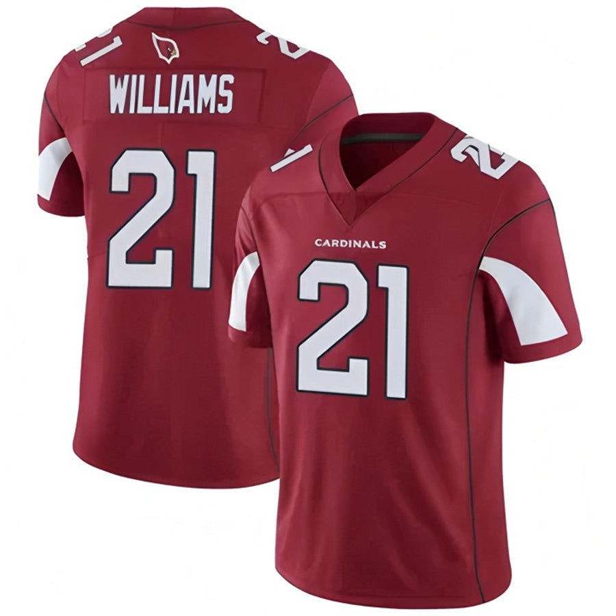Elroe A.Cardinals #21 Garrett Williams Player Cardinal Vapor Untouchable Limited Stitched Jerseys