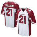 Elroe A.Cardinals #21 Garrett Williams Player White Cardinal Home Game Stitched Jerseys