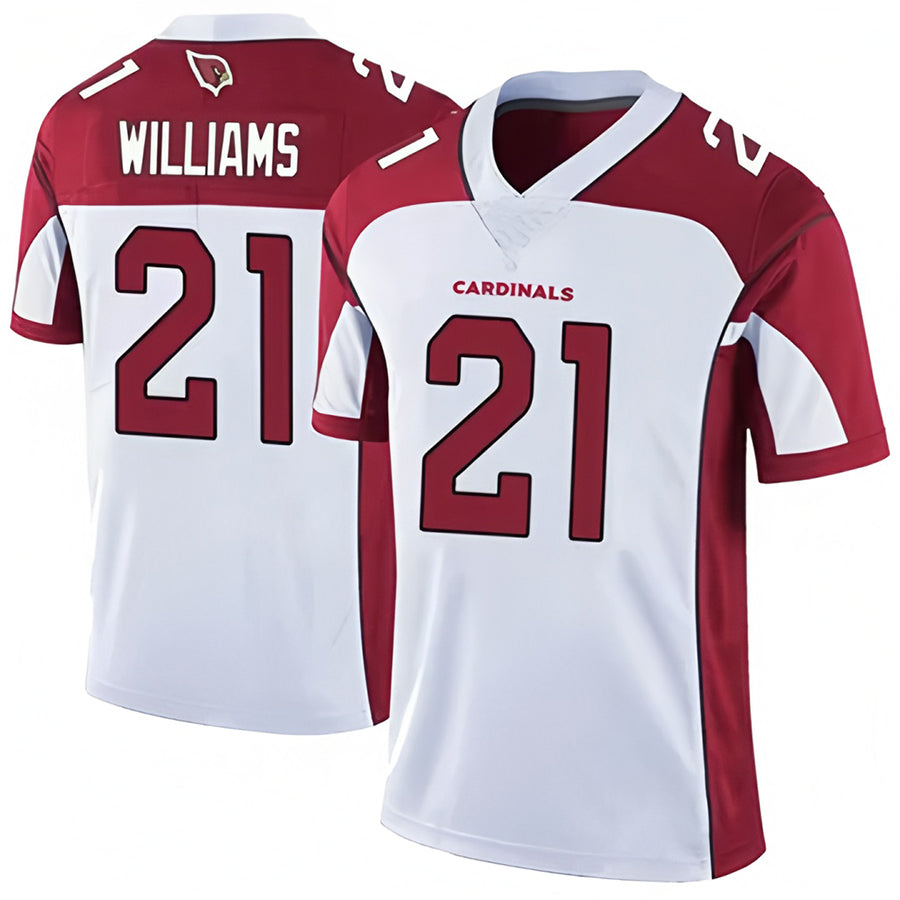 Elroe A.Cardinals #21 Garrett Williams Player White Game Stitched Jerseys