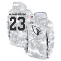 Elroe A.Cardinals #23 Sean Murphy-Bunting Player Camo Salute to Service Hoodies Stitched Jerseys