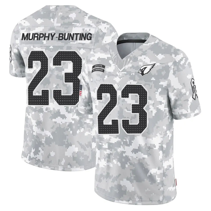 Elroe A.Cardinals #23 Sean Murphy-Bunting Player Camo Salute to Service Limited Stitched Jerseys