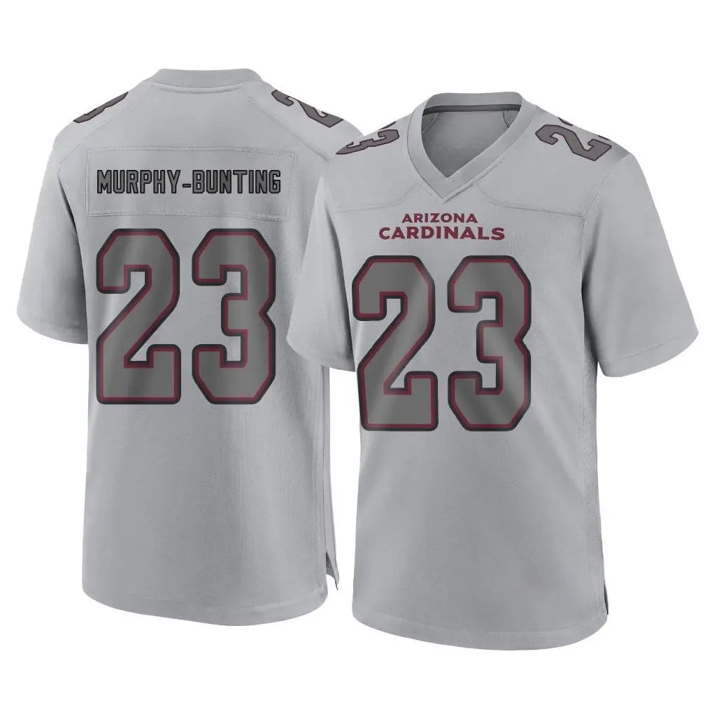 Elroe A.Cardinals #23 Sean Murphy-Bunting Player Gray Fashion Home Game Stitched Jerseys