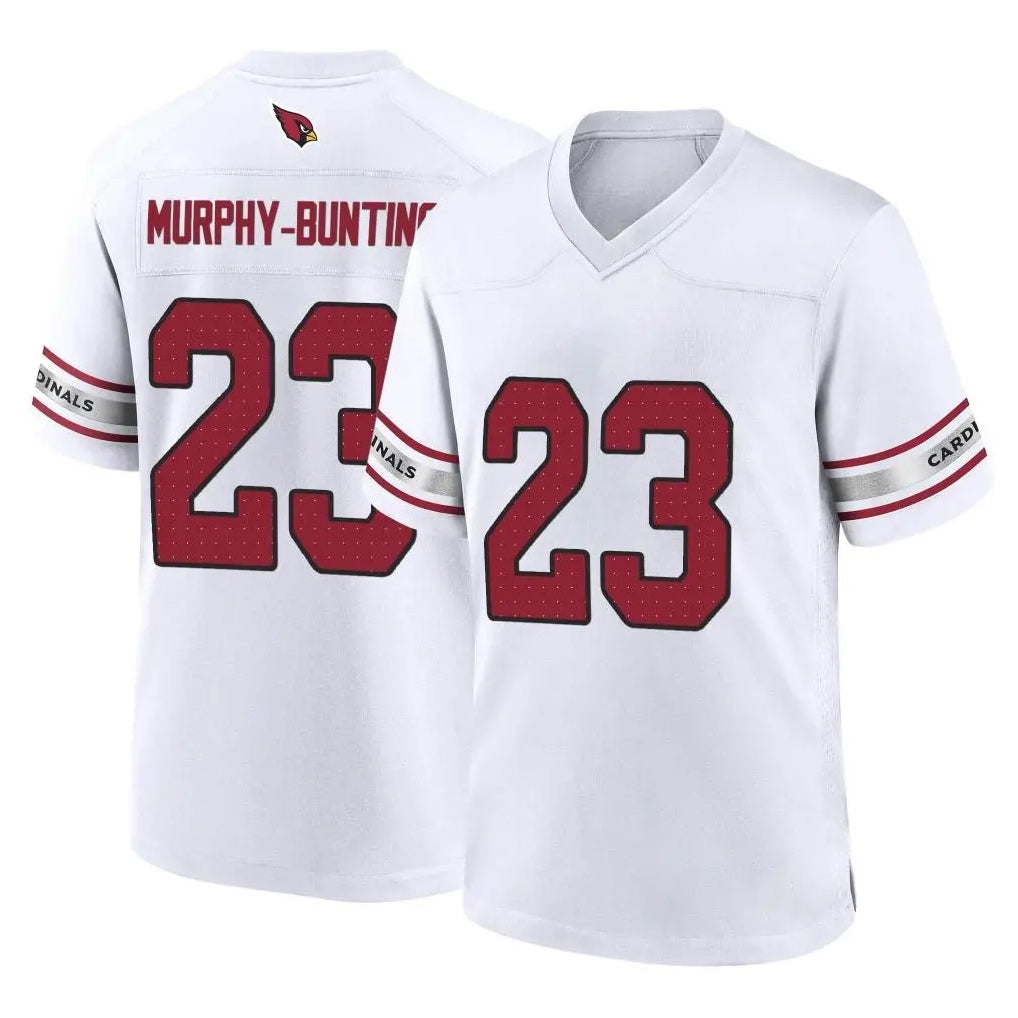Elroe A.Cardinals #23 Sean Murphy-Bunting Player White Home Game Stitched Jerseys