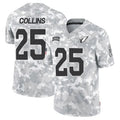 Elroe A.Cardinals #25 Zaven Collins Player Camo Salute to Service Limited Stitched Stitched Jerseys