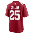 Elroe A.Cardinals #25 Zaven Collins Player Cardinal Home Game Stitched Jerseys