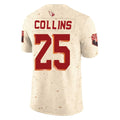 Elroe A.Cardinals #25 Zaven Collins Player Cream Rivalries Collection Vapor Limited Home Game Stitched Jerseys