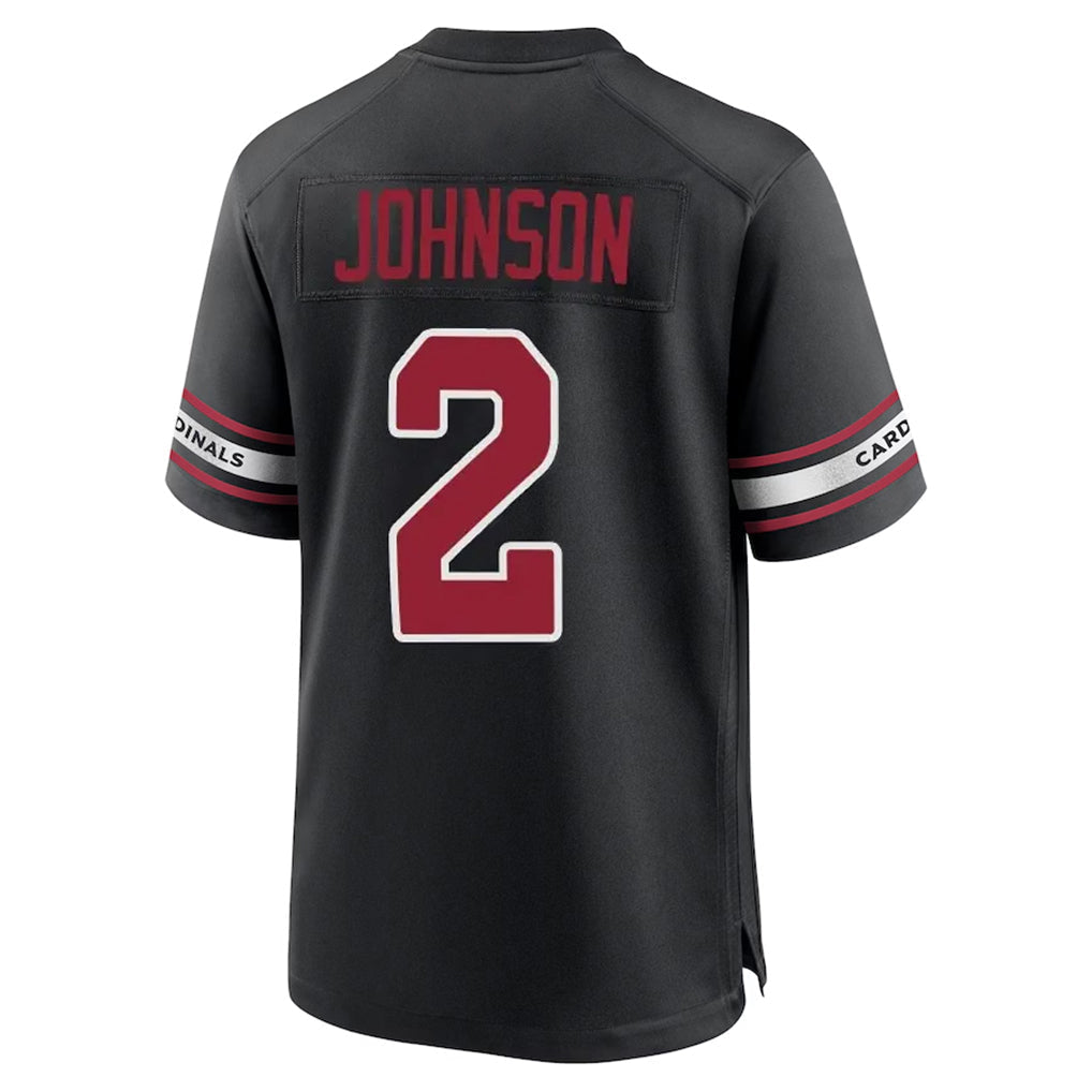 Elroe A.Cardinals #2 Will Johnson Player Black Alternate Game Stitched Jerseys