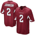 Elroe A.Cardinals #2 Will Johnson Player Cardinal Home Game Stitched Jerseys