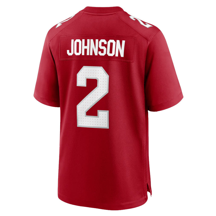 Elroe A.Cardinals #2 Will Johnson Player Cardinal Limited Home Game Stitched Jerseys