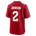 Elroe A.Cardinals #2 Will Johnson Player Cardinal Limited Home Game Stitched Jerseys