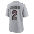 Elroe A.Cardinals #2 Will Johnson Player Gray Fashion Home Game Stitched Jerseys