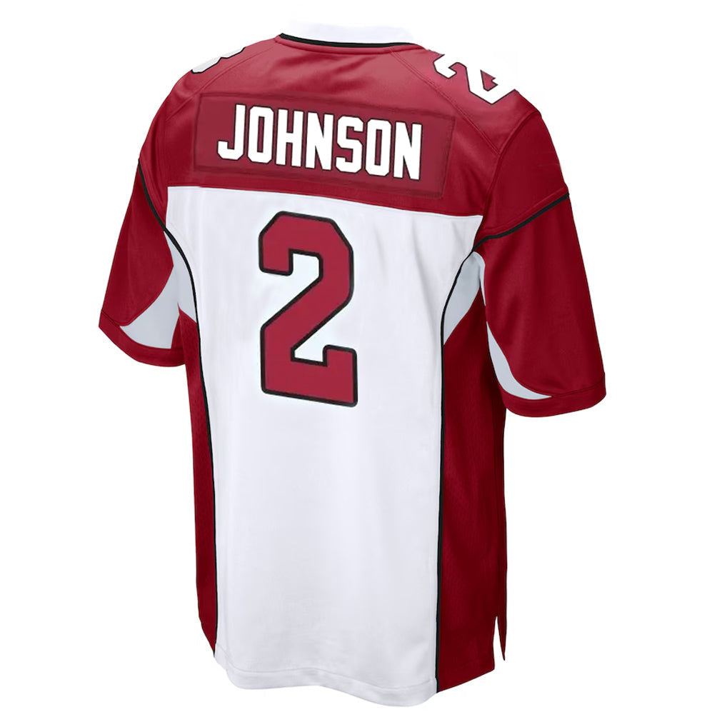Elroe A.Cardinals #2 Will Johnson Player White Cardinal Home Game Stitched Jerseys